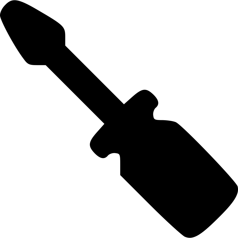 Png icon free download. Screwdriver clipart svg