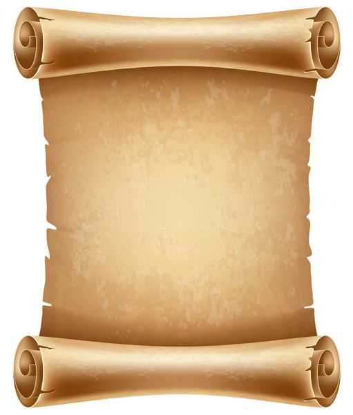 scroll clipart antique