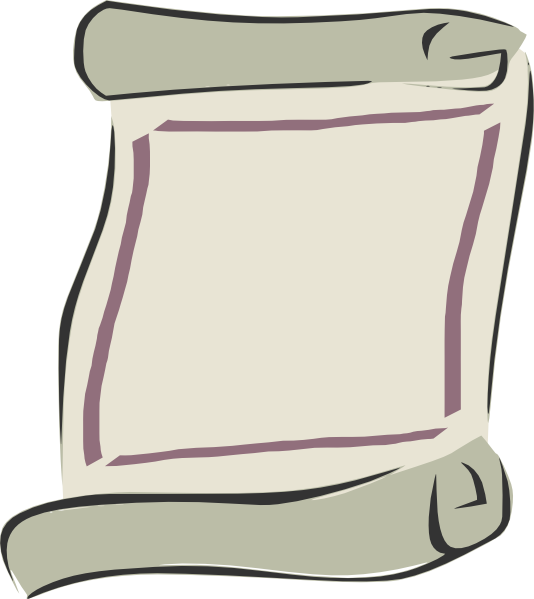 scroll clipart large