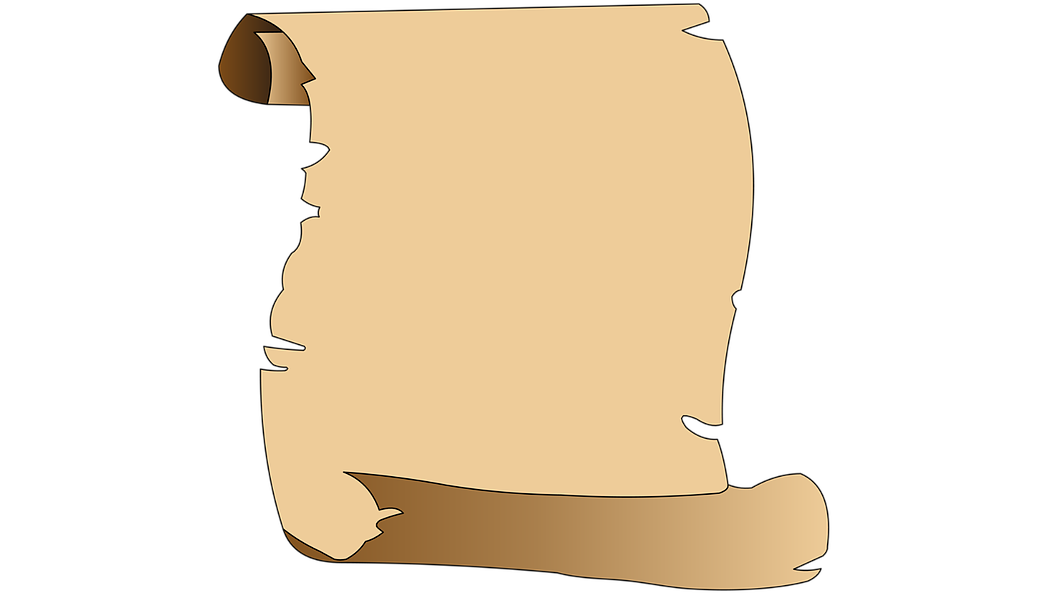 scroll clipart medieval