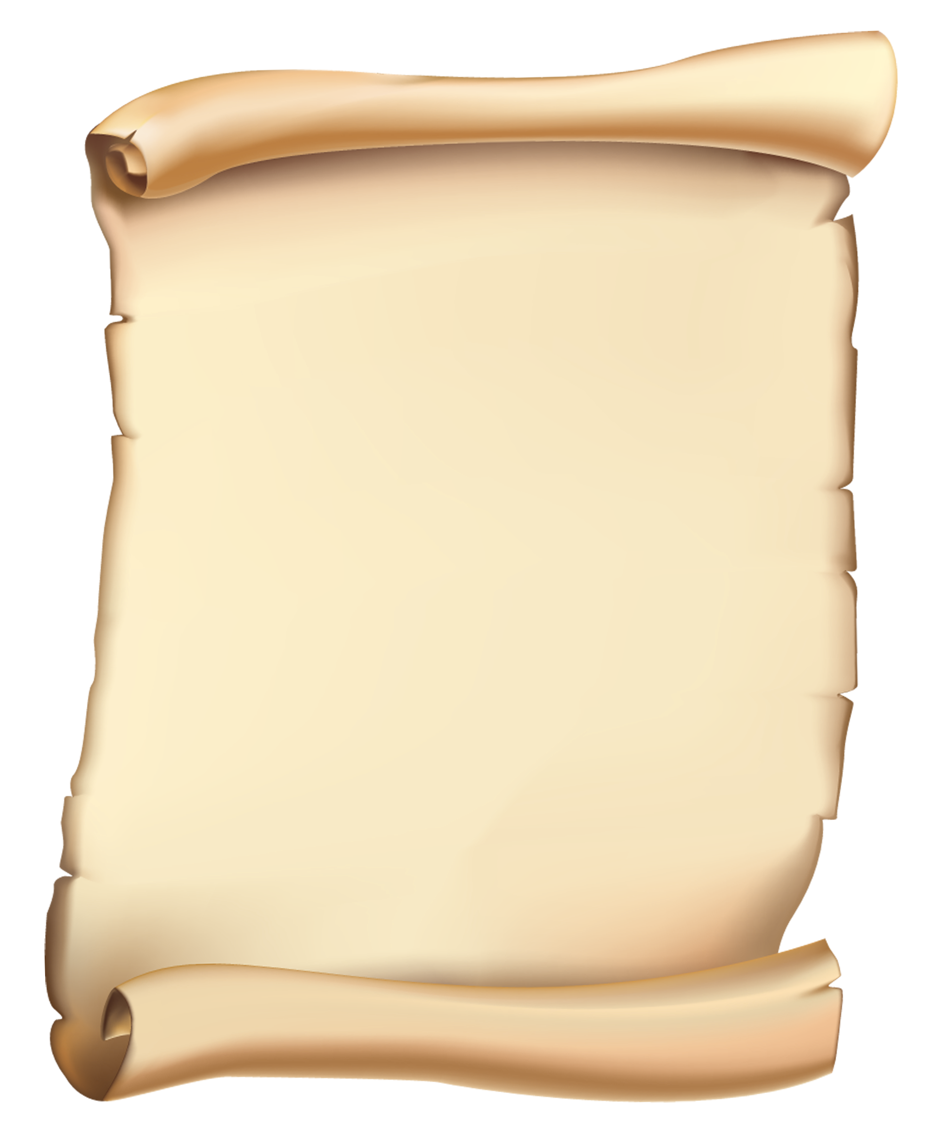 scroll clipart proclamation
