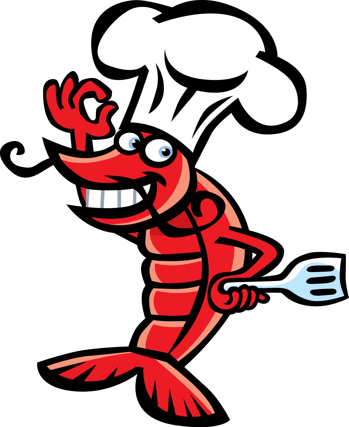New collection digital coloring. Seafood clipart