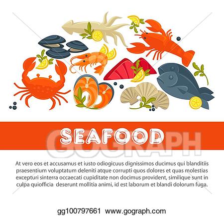 seafood clipart cooked fish