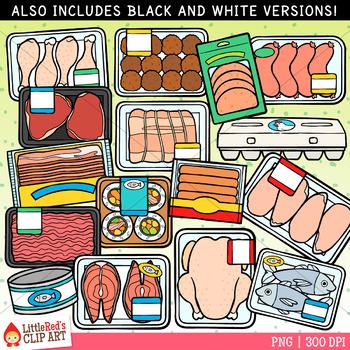 seafood clipart meat product