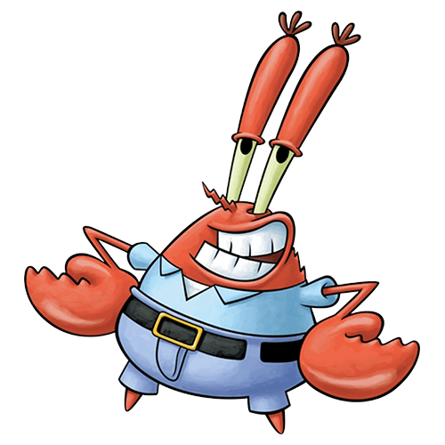 Seafood clipart mr crab. Eugene h krabs encyclopedia