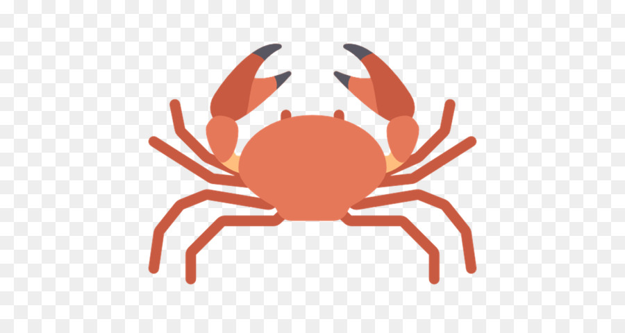 seafood clipart orange crab