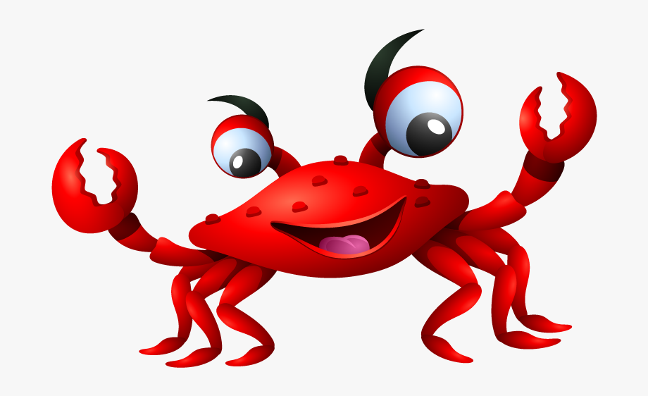 seafood clipart red crab