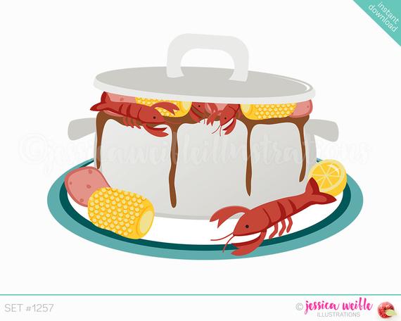 seafood clipart seafood boil