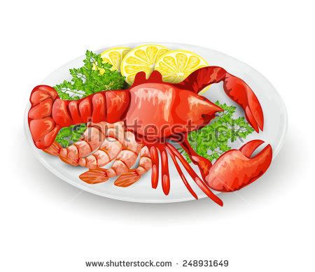seafood clipart seafood platter