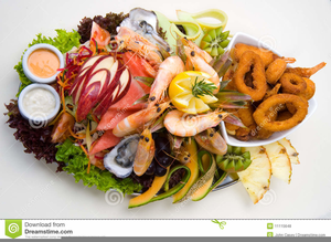 seafood clipart seafood platter