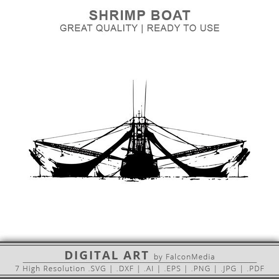 seafood clipart shrimp boat