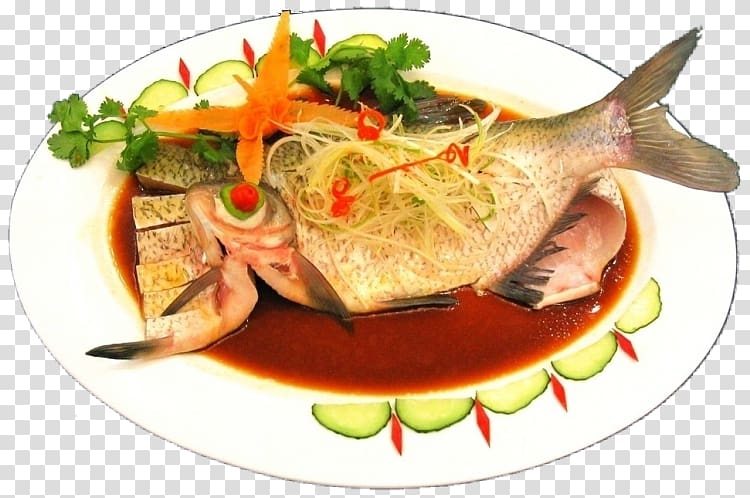 seafood clipart steamed fish