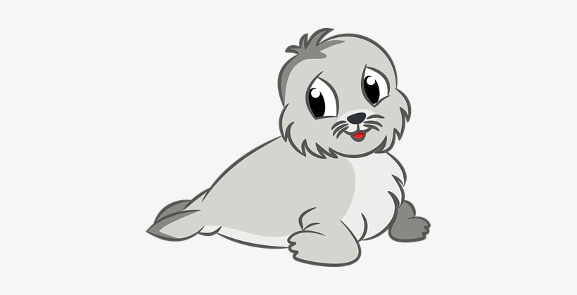 Seal Clipart Adorable Cartoon Seal Adorable Cartoon