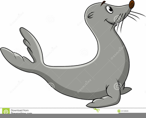 seal clipart animated