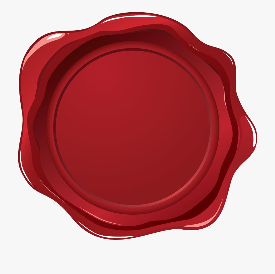 seal clipart red wax seal