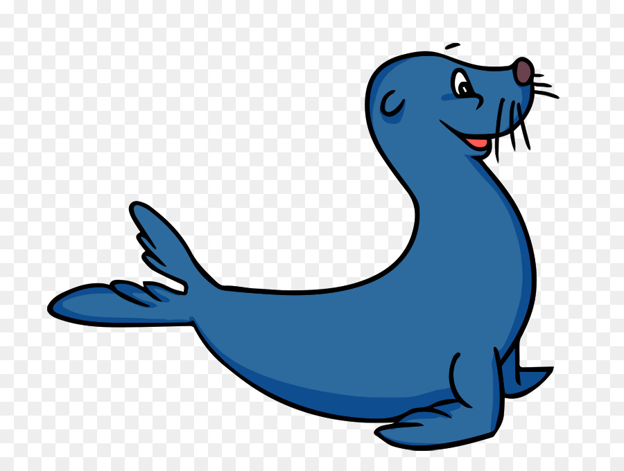 Free blue png download. Seal clipart snow seal