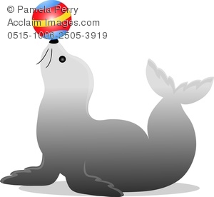 seal clipart trained