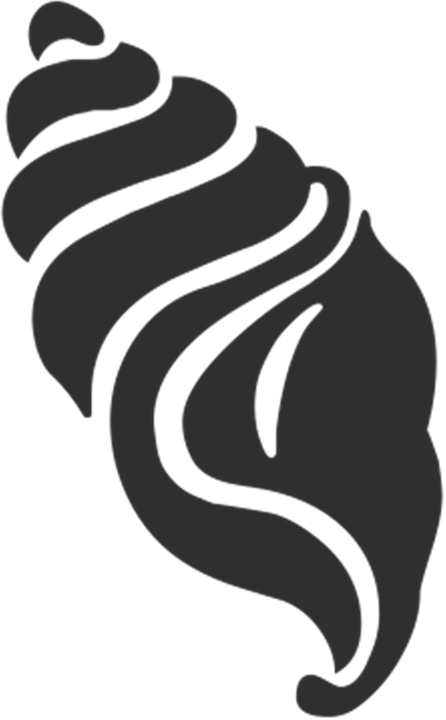 Seashells clipart ombre.  pixabay cartoon sea