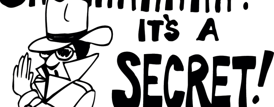 Secret clipart friend. Elt talk 