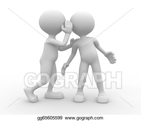 Drawing listen the gg. Secret clipart generic person