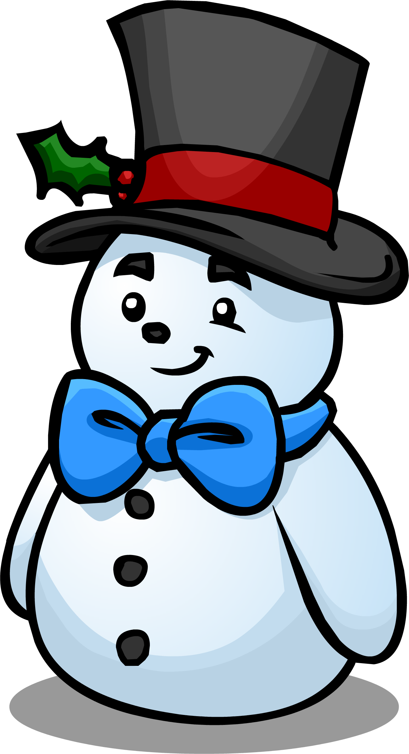 secret clipart snowman