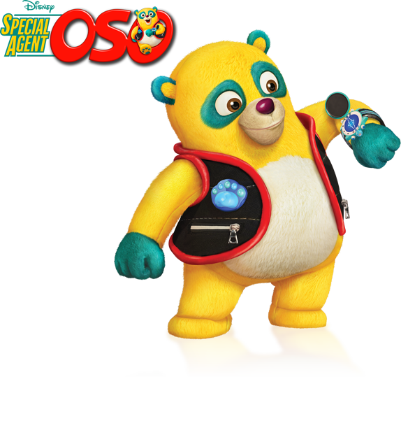 Secret clipart special agent. Oso helps kids learn