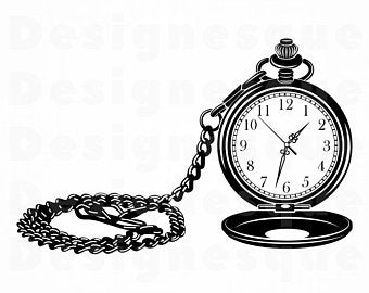 see clipart pocket watch