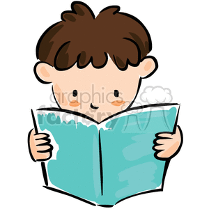 see clipart reading