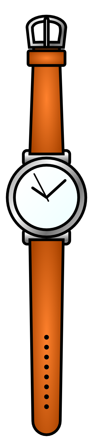 see clipart timepiece
