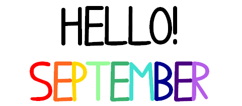 September clipart banner. Banners facebook cover tumblr