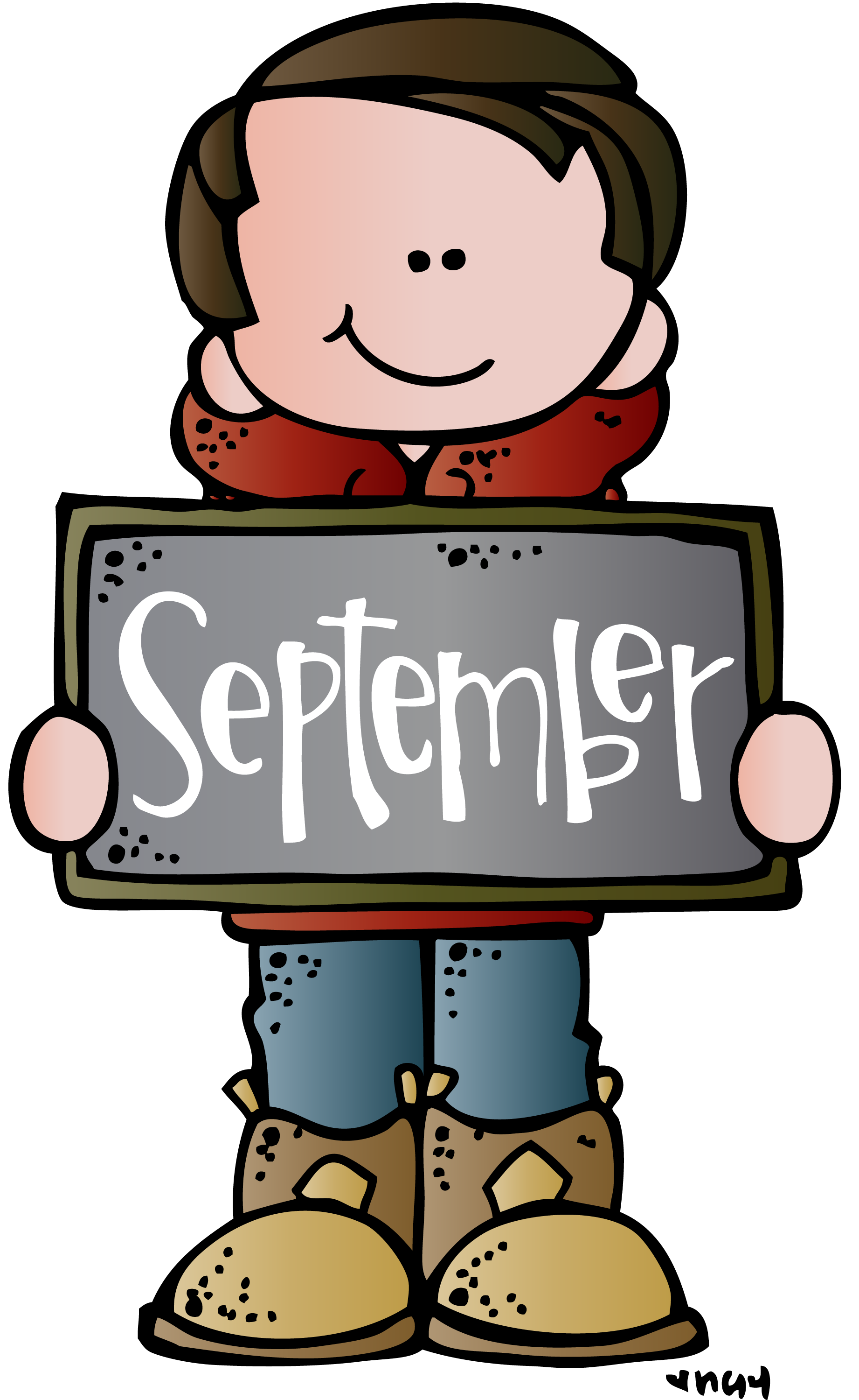 Free classroom cliparts download. September clipart melonheadz