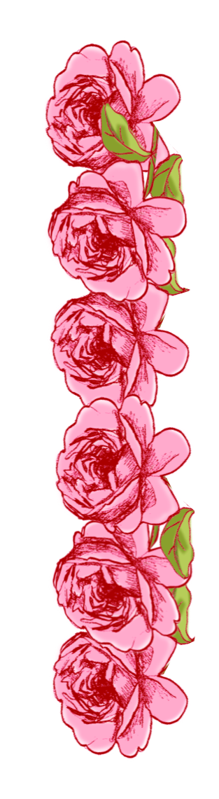 September clipart vintage. Image free faux roses