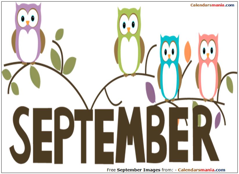 September clipart welcome. 