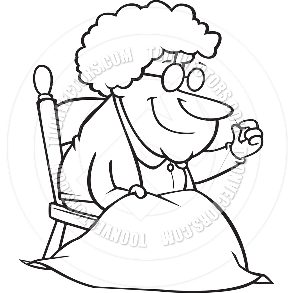 sewing clipart black woman