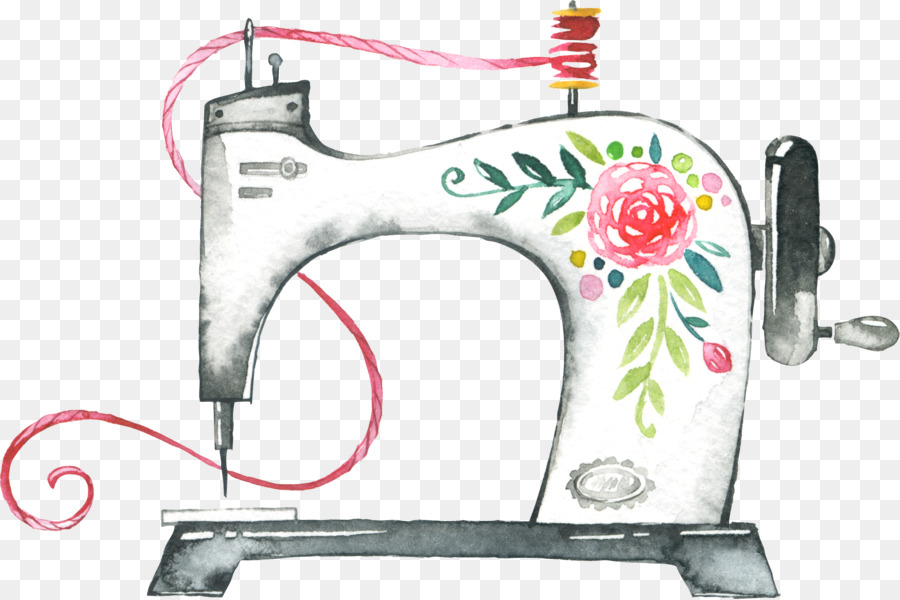 Sewing clipart sewing machine, Sewing sewing machine Transparent FREE ...