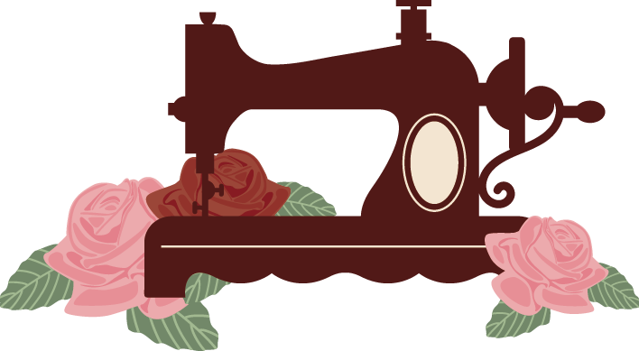 sewing clipart silhouette