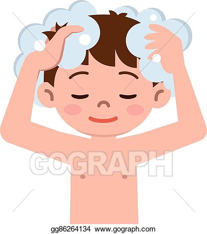 shampoo clipart hair drawing