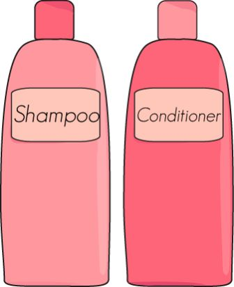shampoo clipart hair stuff