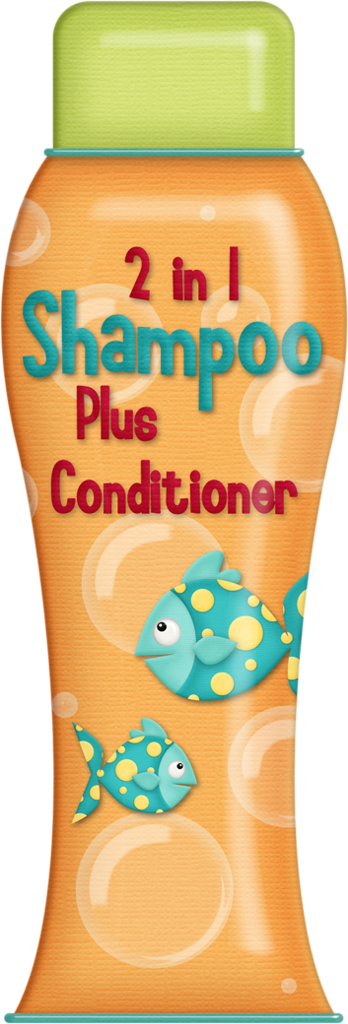 shampoo clipart orange