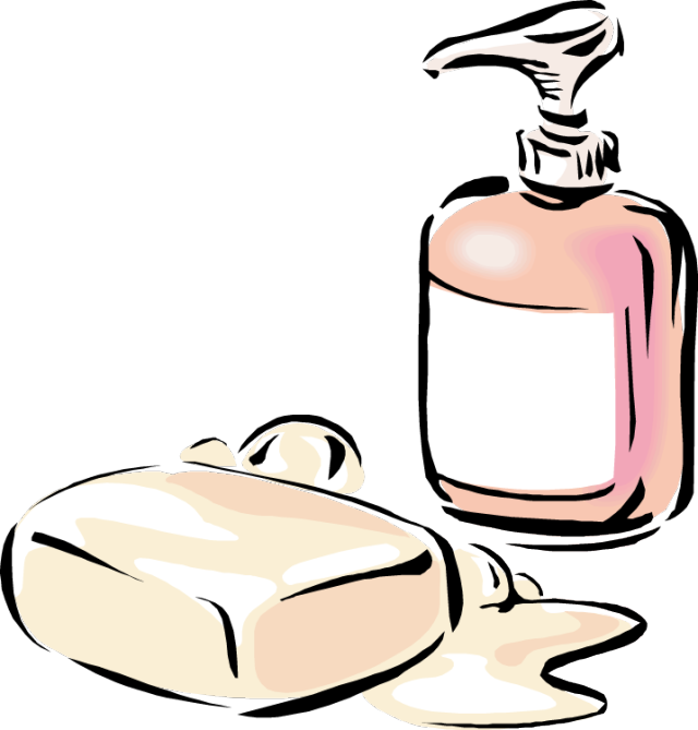 shampoo clipart soap dish