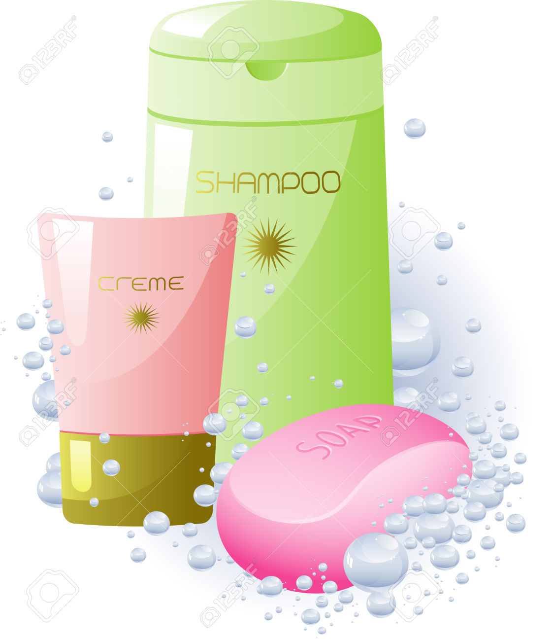 soap clipart shampo