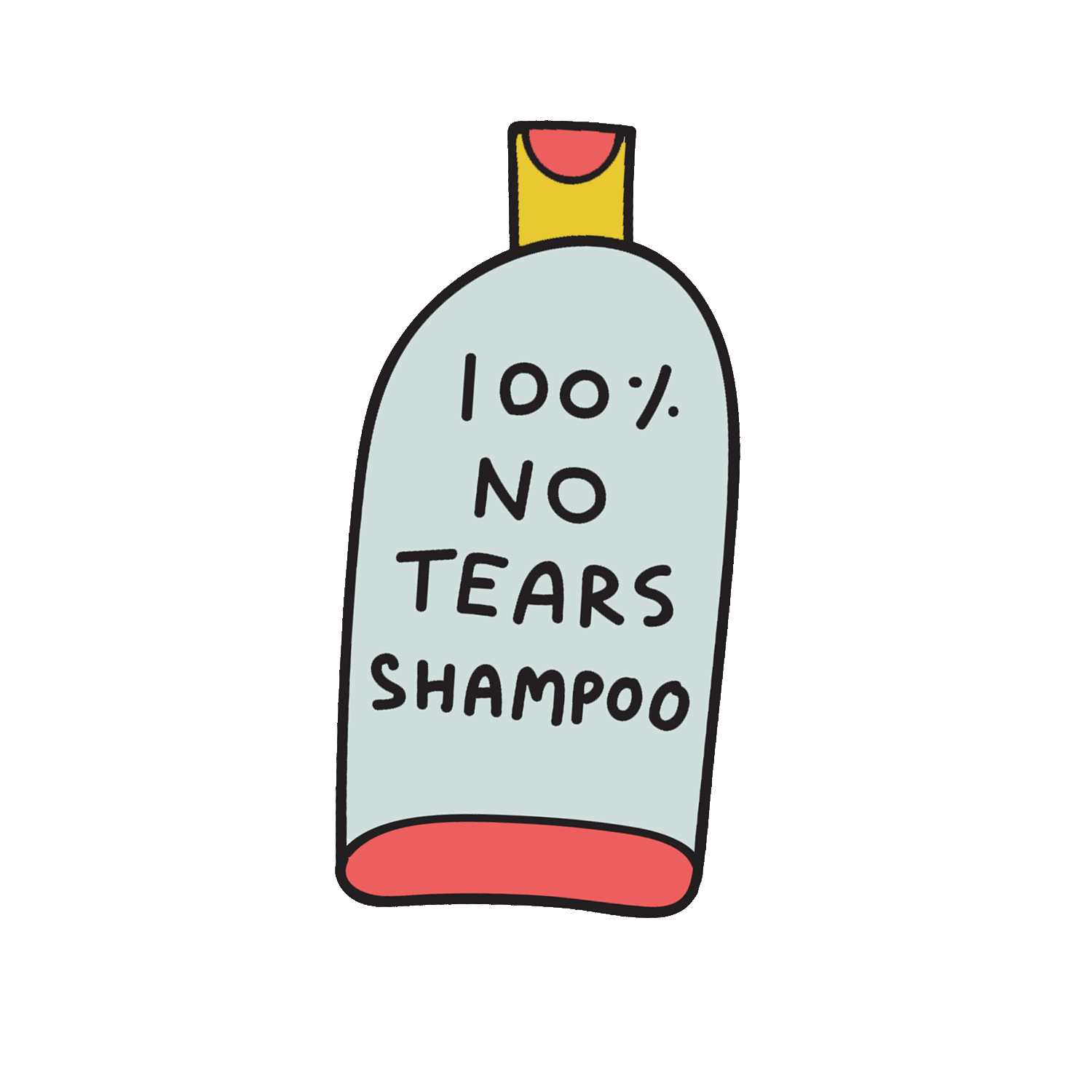 Crying sticker by nicole. Shampoo clipart washing hair