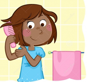 shampoo clipart wet hair