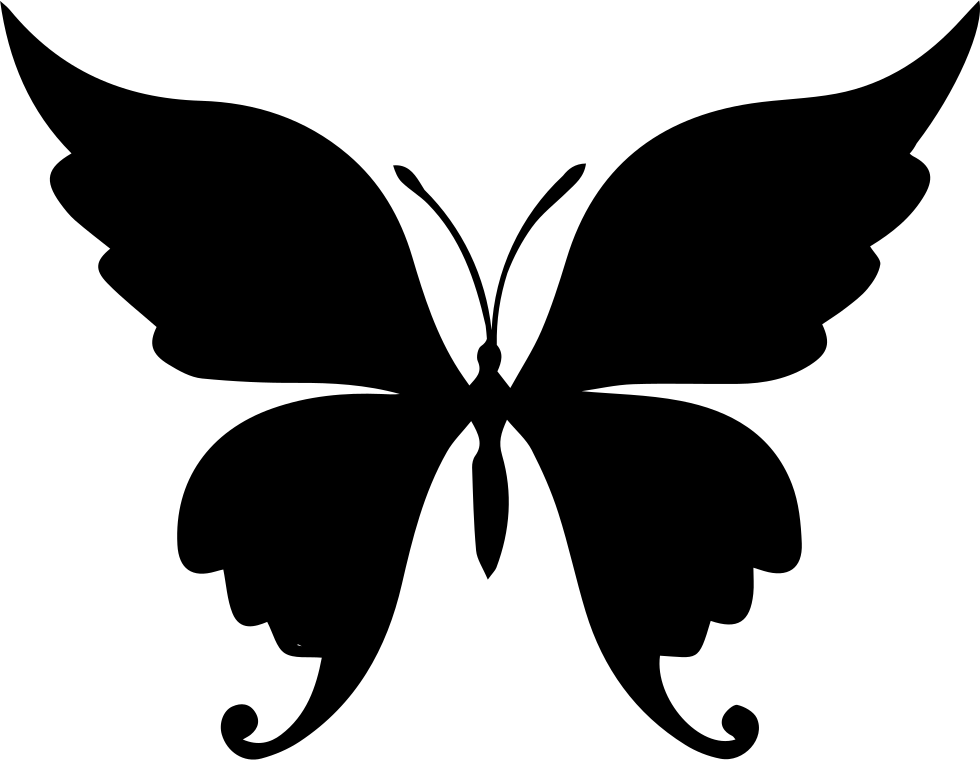 111 Simple Butterfly Svg Free SVG PNG EPS DXF File
