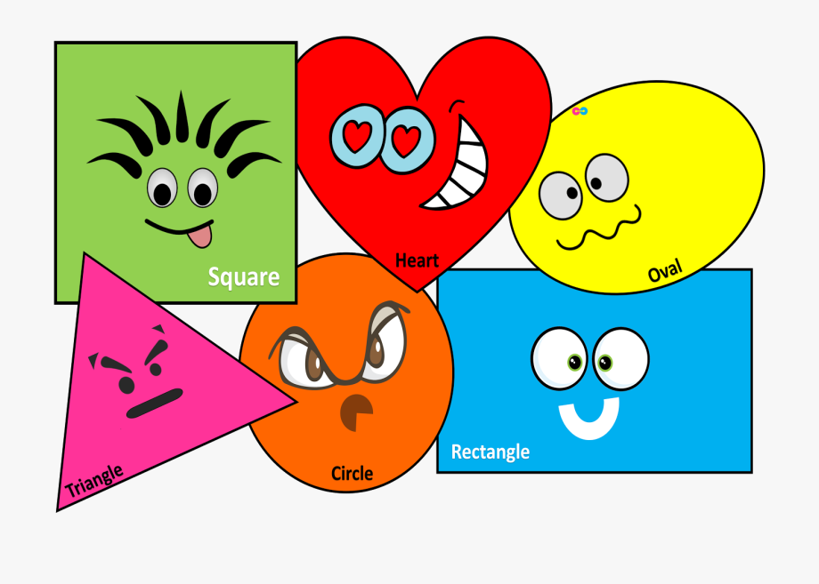 Shapes clipart cartoon. Free cliparts on 