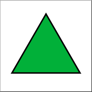 triangular clipart basic shape