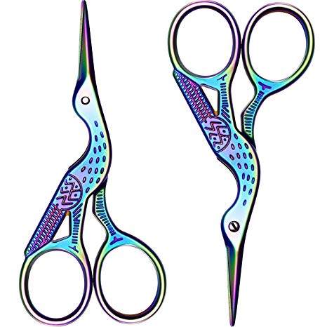 Poen pack stork sewing. Shears clipart embroidery scissors