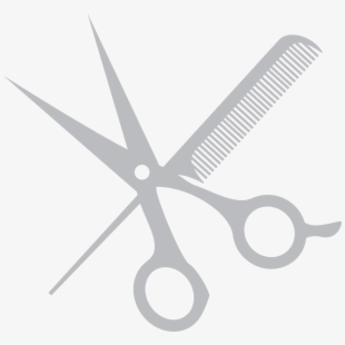 shears clipart hair logo