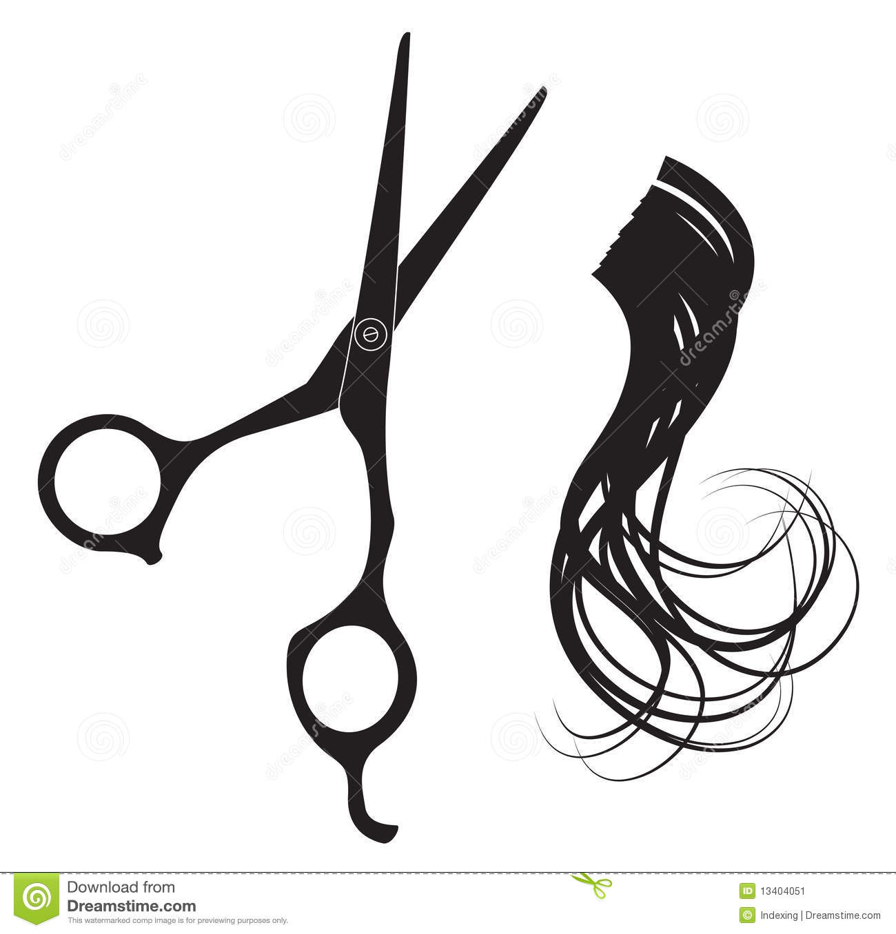 shears clipart hairsalon