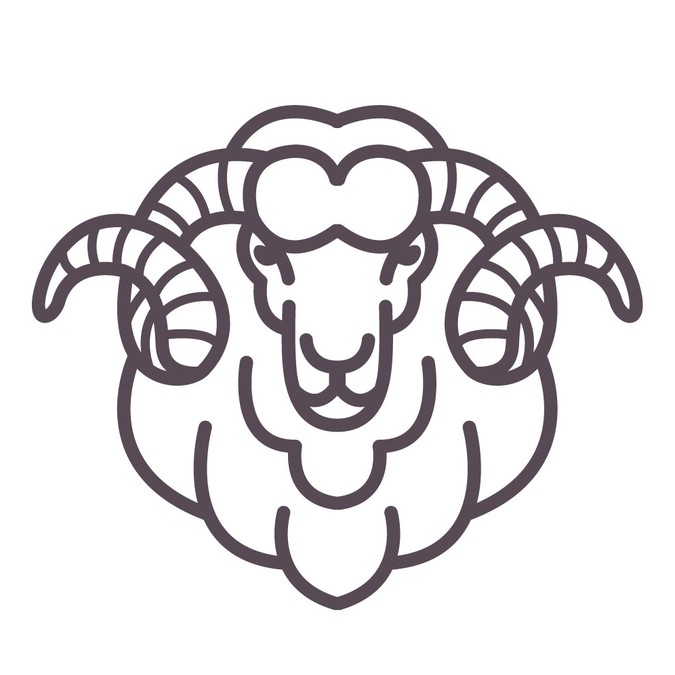 sheep clipart logo